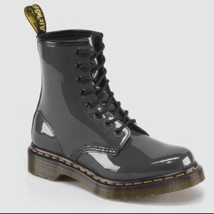 Dr Martens 1460 - Grey Patent size 5